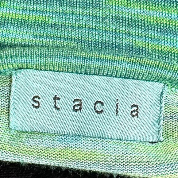 Anthropologie STACIA Bamboo Rope Belt MIDI Dress Size M - Picture 10 of 15